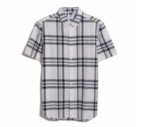 Men's Farah Kele Bold Check Shirt in Cream