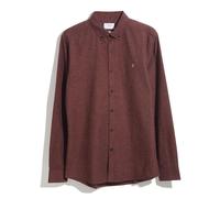 Men's Farah Steen Slim-Fit Shirt in Brown