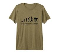 Mens Farmer Evolution Plant Breeding for Boys Premium T-Shirt