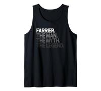 Mens Farrier Design Man Myth The Legend Tank Top