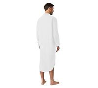 Mens Fashion Robe: Mens Lightweight Dressing Gowns Solid Sleeveless Wide Leg Jumpsuit Loungewear Tops Mens Nightshirt Cotton Xxl Track Suits For Men Uk Summer Season Mens Tracksuit Tops White