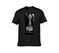 Men's Fashion T Shirts Buju Banton Dj Reggae Long Walk Todom Tour Classic Style Black XXL