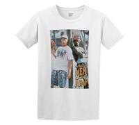 Men's Fashion T Shirts en Can't Jump Basketball Movie Billy& Sidney Do not Bleach White XXL