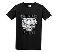 Men's Fashion T Shirts Rollins Band Life Time Rock Rock Band Cool and Breathable Black XL