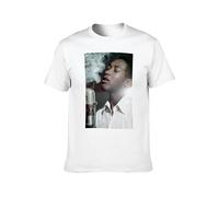 Men's Fashion T Shirts Sam Cooke American Singer Songwriter Classic Style White S