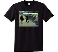 Men's Fashion T Shirts Simon and Garfunkel Mens T Shirt Sounds of Silence Short Sleeves