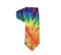 Men's Fashion tie Spiral Tie Dye Necktie One Size Neck Tie