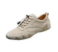 Men's Fashion Walking Sneakers, Non-Slip Work Shoes, Comfortable Casual Athletic Tennis Shoes Shoe Tree Women Shoes, khaki, 9 UK