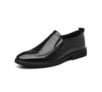 Men's Fashionable Loafers Oxford Slip-On Casual Business Dress Shoes Formal Wedding Banquet Driving,Black,5 UK
