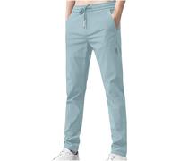 Men's Fast Dry Stretch Pants with Quick-drying Loose Fitting Design for Father Son Boyfriend Friends Slim-Fit Stretch Trouser Casual Trouser Work Pants Comfort Outdoor Pant Chino Trousers with Pockets