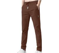 Men's Fast Dry Stretch Pants with Quick-drying Loose Fitting Design for Father Son Boyfriend Friends Slim-Fit Stretch Trouser Casual Trouser Work Pants Comfort Outdoor Pant Chino Trousers with Pockets