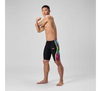 Men's Fastskin LZR Pure Intent 2.0 High Waist Jammer Black/Yellow - 23 Black/Molten Blur/Hyper Yellow - Mainline 23
