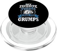 Mens Favorite People Call Me Grumps Fist Bump Grumps Gifts PopSockets PopGrip for MagSafe