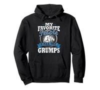 Mens Favorite People Call Me Grumps Fist Bump Grumps Gifts Pullover Hoodie
