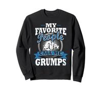 Mens Favorite People Call Me Grumps Fist Bump Grumps Gifts Sweatshirt