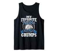 Mens Favorite People Call Me Grumps Fist Bump Grumps Gifts Tank Top