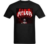Men's Finn Balor Bloody Graphic Poster Able T-Shirt Black Tee XL