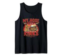 Mens Firefighters - My Hose Never Kinks Tank Top
