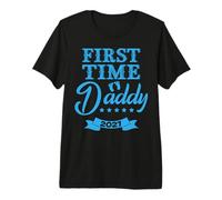 Mens First Time Daddy 2027 Promoted to Dad Pregnancy Announcement Premium T-Shirt