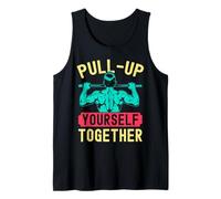 Mens Fitness Fanatics Pull-Up Yourself Together Calisthenics Gym Tank Top
