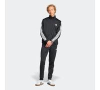 adidas Men's SPORTSWEAR BASIC 3 STRIPES TRICOT TRACKSUIT Black, XL