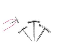 Men's Fixed Bracket Precision Power Training Accessory F115-uk (Silvery 3-piece Set)