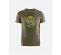 Men's Fjallraven Arctic Fox Mens T-Shirt - Green - Size: 42/Regular