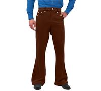 Mens Flared 70S Bell Bottoms Mens Disco Flare Trousers 1960S Dress Up Costumes Groovy Fancy Pants Slim Casual Trousers For Theme Parties Dance Club Festivals Pants Smart Tap Dance Trouser