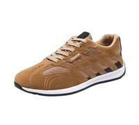 Mens Flat Running Trainers, Walking Summer Lightweight Mesh Shoes, Lace Up Breathable Comfortable Athletic Sneakers, Plain Training Jogging Shoes, Low-Top Casual Outdoor Sport Trainer For Daily Wear