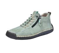 Men's Flat Sole Trainers Comfortable Orthopaedic Wide Feet Walking Shoes Leather Lightweight Hiking Shoes for Lacing Sports & Outdoor Shoes Slippers Retro High Shoes Men Summer, Error N A, 10 UK