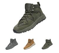 Mens Flat Soled Ankle Trainers, Mens Ankle Boots, Minimalist Plain Trainers Classic And Versatile Sneakers Comfortable Round Toe Sneakers Casual Lightweight Shoes Trendy Outdoor Shoes For Men