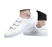 Men'S Flats Shoes Casual Low-Top Leather Shoes Hook & Loop Strap Comfortable Durability Trainers Slip-Resistant Walking Sneaker Shallow Mouth Slip-On Sneakers Zero-Drop Leisure Trainer For Work Daily