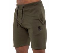 Mens Fleece Gym Running Shorts | Enzo Designer Menswear - Khaki / 2XL