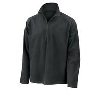Mens Fleece Half Zip Jacket Top Work Workwear Pullover Microfleece Windproof