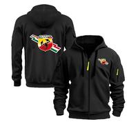 Men's Fleece Hoodie for A.B.A-R.T.H Spring Fall Hooded Pullover Jacket Warm Long Sleeve Hoody Sweatshirts Zip Up Jumpers Unisex Casual Hood(A,3XL)