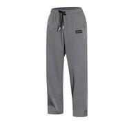 Mens Fleece Joggers - Classic Jog Pants Sports Joggers Winter Thermal Jogging Bottoms Men Comfort Tracksuit Bottoms Pants Jogging Bottoms Plus Size Men's Jogger Long Length Grey