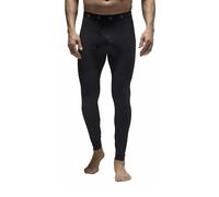 Mens Fleece Lined Base Layer Thermal Long John Bottoms