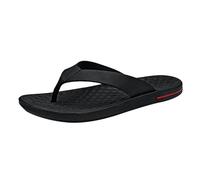 Men's Flip Flop Slippers Home Flip Flops Bathroom Flip Flops Open Toe Toe Slippers Non-Slip Slippers Breathable Shower Shoes Sandals Wear-resistant Beach Sandals, black, 8 UK