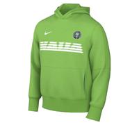 Mens Football Hoodie Green 2022-2023 Nigeria French Terry Soccer Coat Sportswear