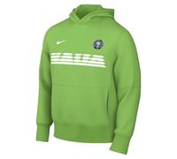 Mens Football Hoodie Green 2022-2023 Nigeria French Terry Soccer Coat Sportswear