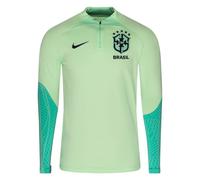 Men's Football Shirt 2022-2023 Green Brazil Strike Training Long Sleeve Top