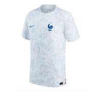 Men's Football Shirt 2022-2023 White France Away Soccer National Team T-Shirt