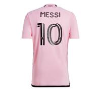 Men's Football Shirt 2024-2025 Pink Messi 10 Inter Miami Home Club Sport T-Shirt