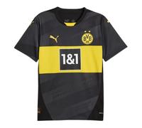 Men's Football Shirt Black Borussia Dortmund Away 2024-2025 Jersey Top T-Shirt