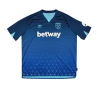 Men's Football Shirt Blue 2023-2024 West Ham United Third Soccer Jersey Tee