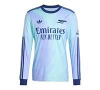 Men's Football Shirt Blue 2024-2025 Arsenal Third Soccer Long Sleeve Jersey Tee