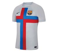 Men's Football Shirt Grey 2022-2023 Barcelona Third Soccer Training Jersey Top