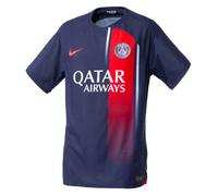 Men's Football Shirt Navy 2023-2024 PSG Home Match Authentic Soccer Jersey Tee