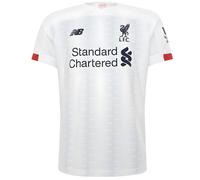 Men's Football Shirt White 2019-2020 Liverpool Away English Soccer Sportswear