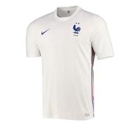 Men's Football Shirt White France Away 2020-2021 Sports Tee Soccer Top T-Shirt